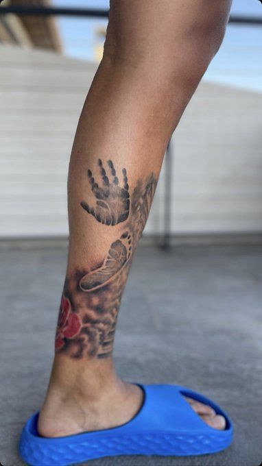Patrick Mahomes Unveils Huge Leg Tattoo At Chiefs Training Camp