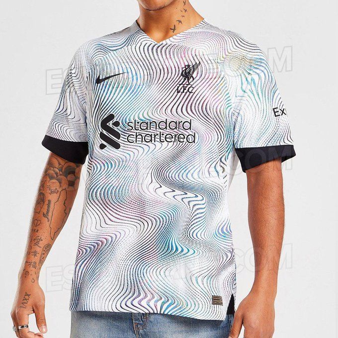 Liverpool's rumoured away kit for 2022/23 detailed in new mockup