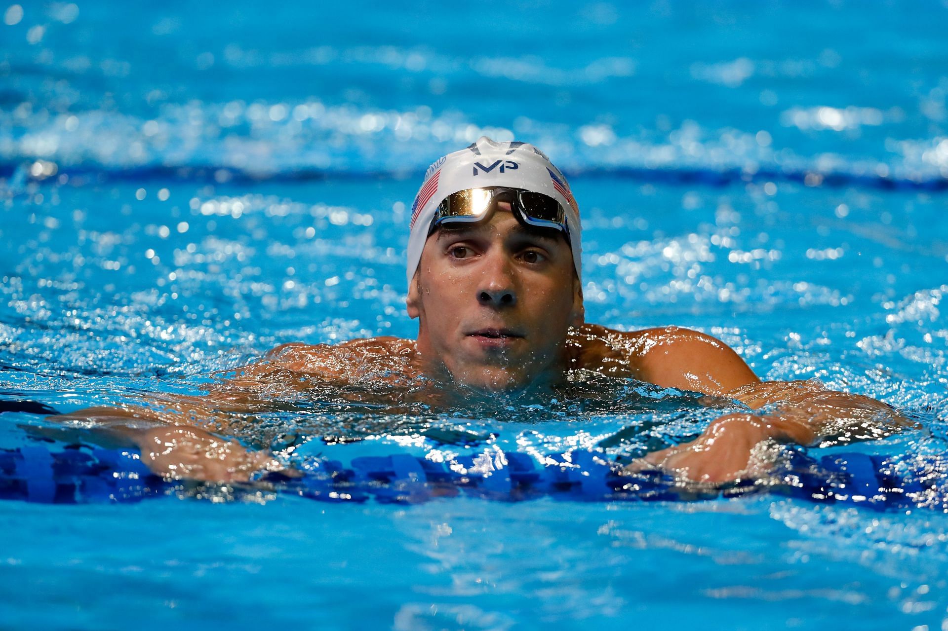 Michael Phelps at the 2016 US Olympic Team Swimming Trials