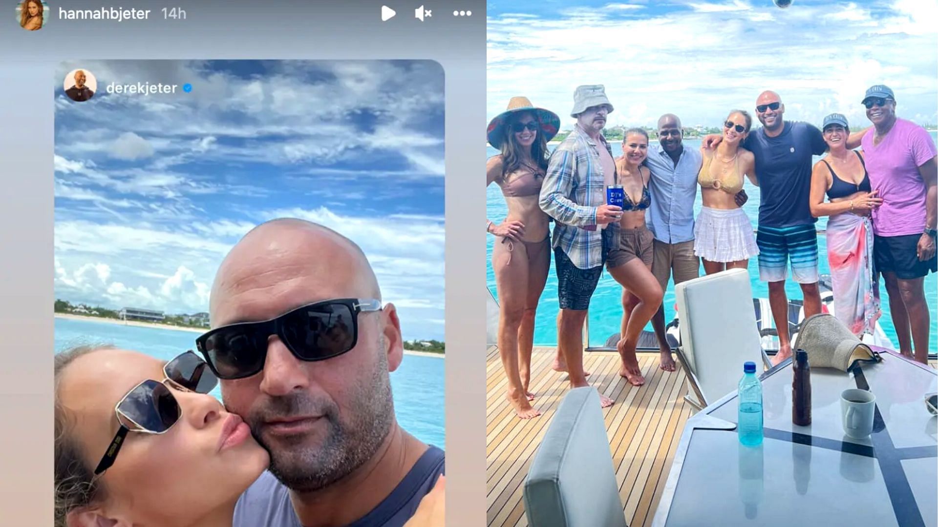 The girls put Uncle Jorge on the disabled list - Derek Jeter's daughters  wore out Jorge Posada with fun-filled mischief on family vacation