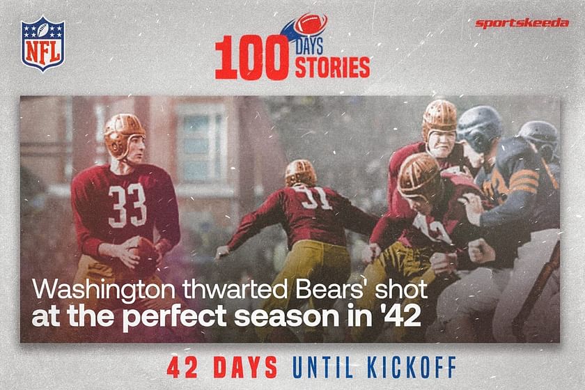 NFL Countdown: Washington thwarted Bears' shot at the perfect season in '42