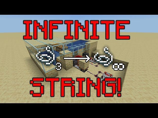 how-to-get-string-guide-minecraft-youtube