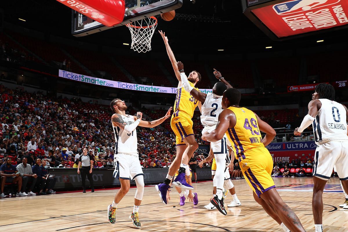 LA Lakers vs New Orleans Pelicans - Summer League (Photo: Silver Screen and Roll)