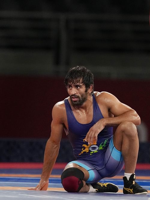 Indian wrestler Bajrang Punia. (PC: WFI)