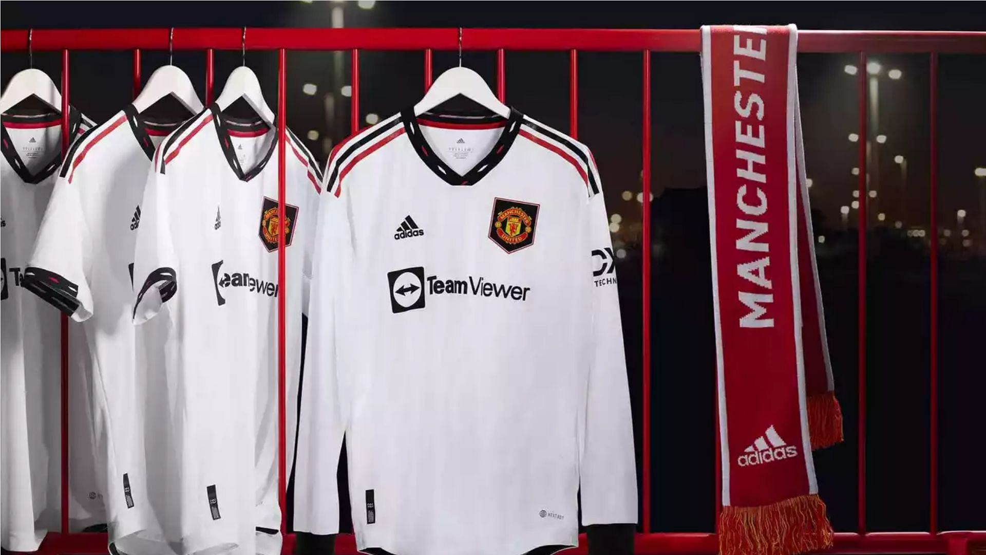 Newly released Manchester United x Adidas 2022/23 Away Kit (Image via Manutd)