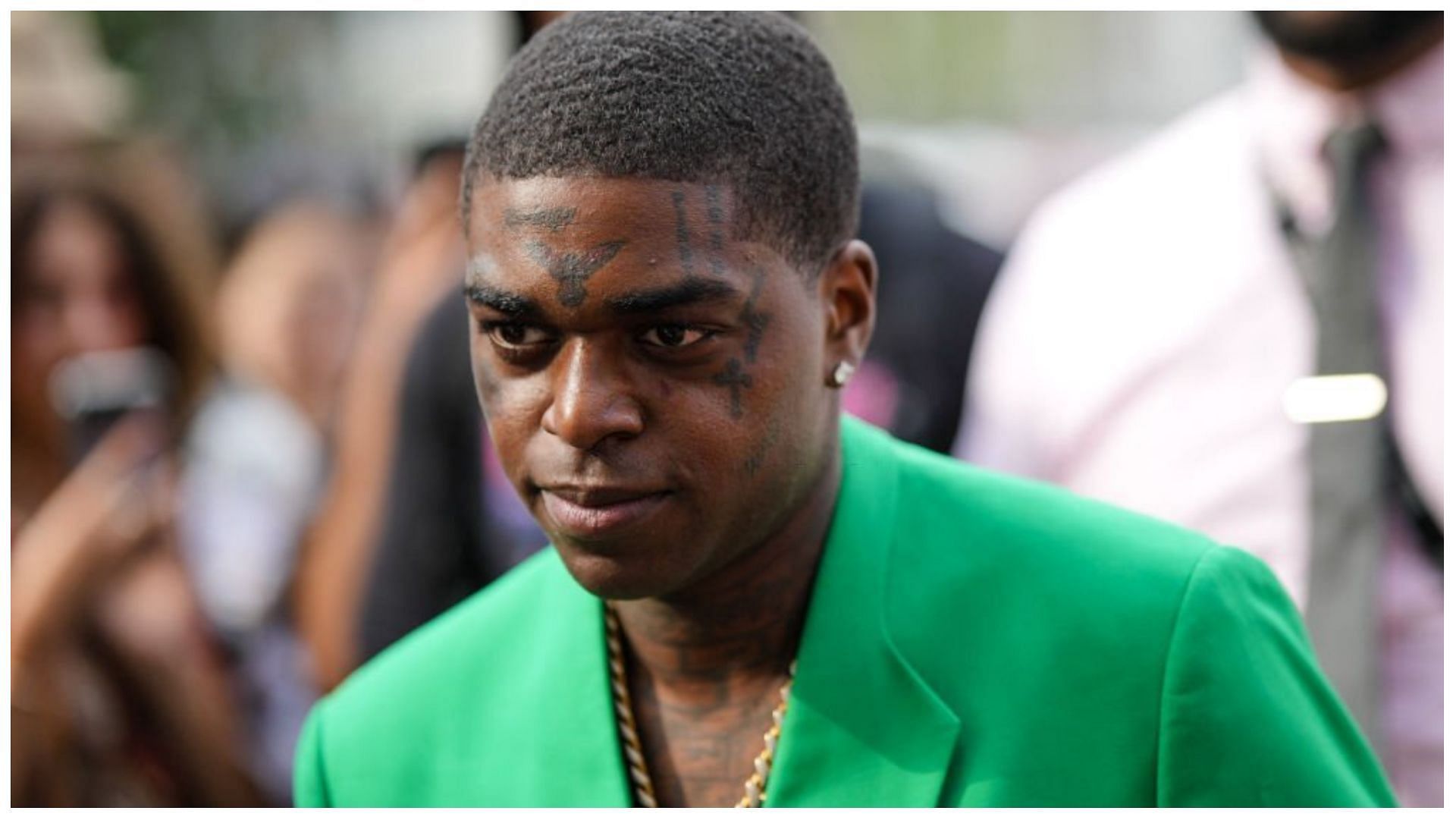 Kodak Black has faced several legal issues in the past (Image via Edward Berthelot/Getty Images)