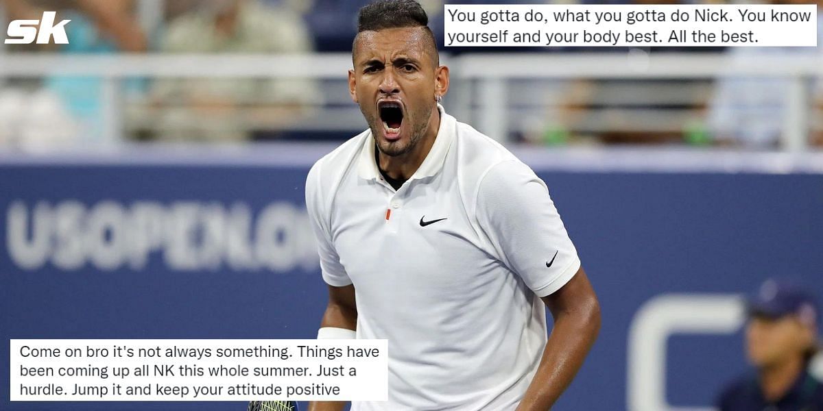 Tennis fans react to the Nick Kyrgios withdrawal saga at the Atlanta Open