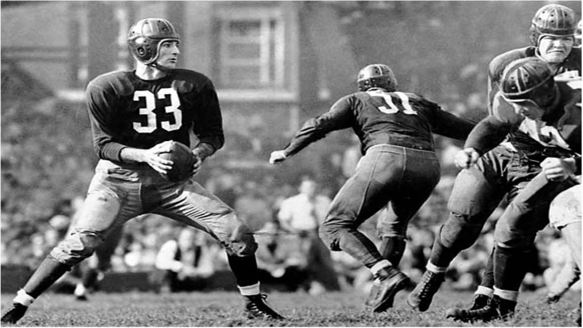 The merged franchise in action during the 1945 season