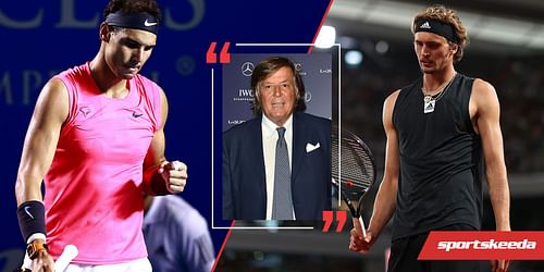 Rafael Nadal (L) used to sport tank tops in his early days.