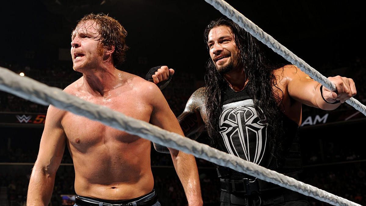 Roman Reigns and Dean Ambrose teamed up at SummerSlam 2015.