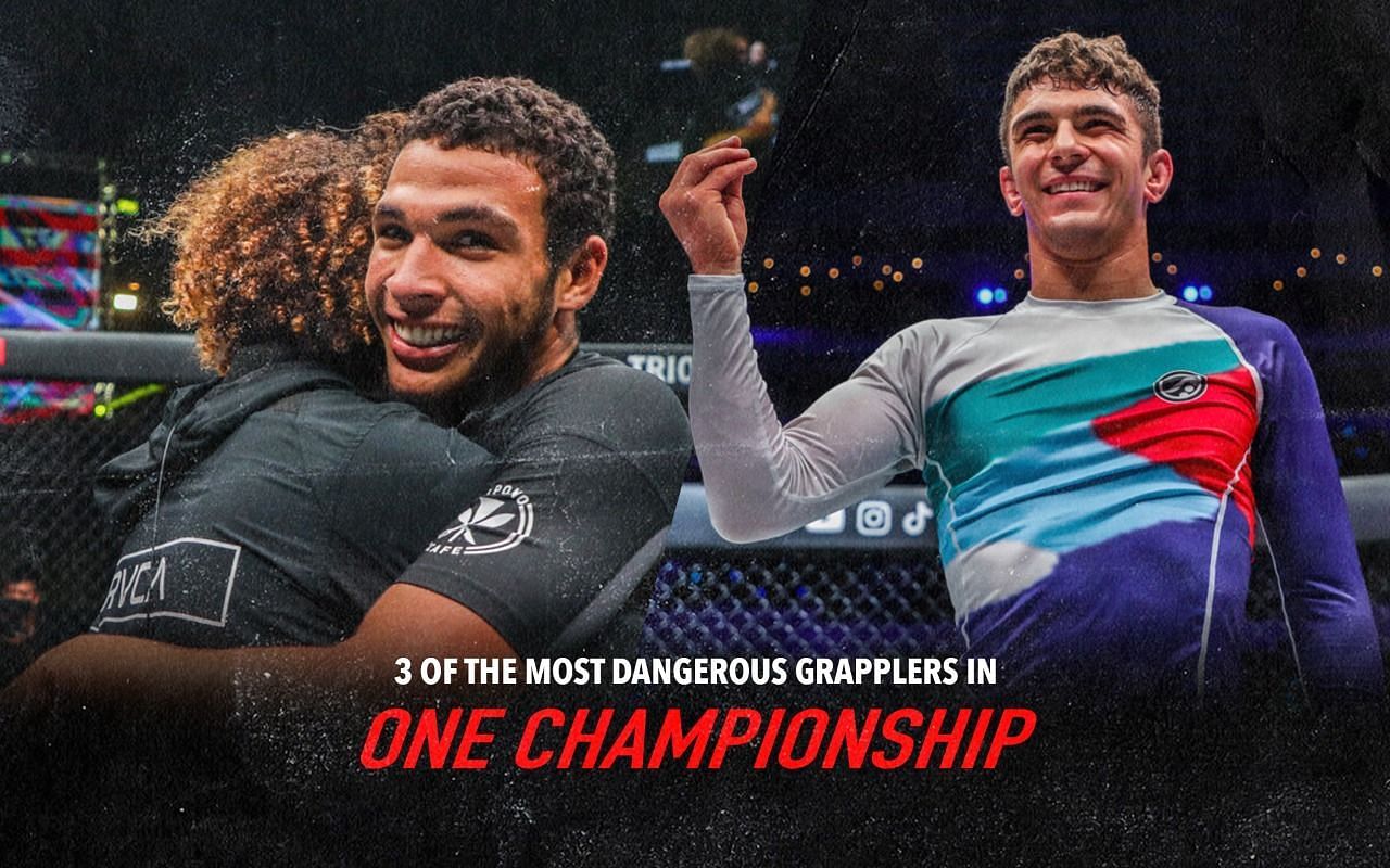 The Ruotolo Brothers (left) and Mikey Musumeci (right) are some of the deadliest grapplers in ONE Championship today. (Images courtesy of ONE Championship)