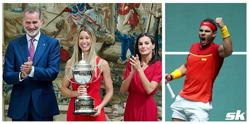 Rafael Nadal's sister Maribel Nadal receives Joaquin Blume Trophy