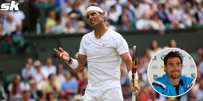 "It’s time to stop writing and reporting everything you want wrong" - Fabio Fognini takes back accusations of Rafael Nadal lying about his injury at Wimbledon