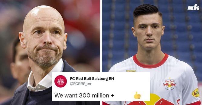 “We want 300 million” – Red Bull Salzburg hilariously demand Manchester United star and transfer fee in player-plus-cash deal to sell Red Devils target Benjamin Sesko
