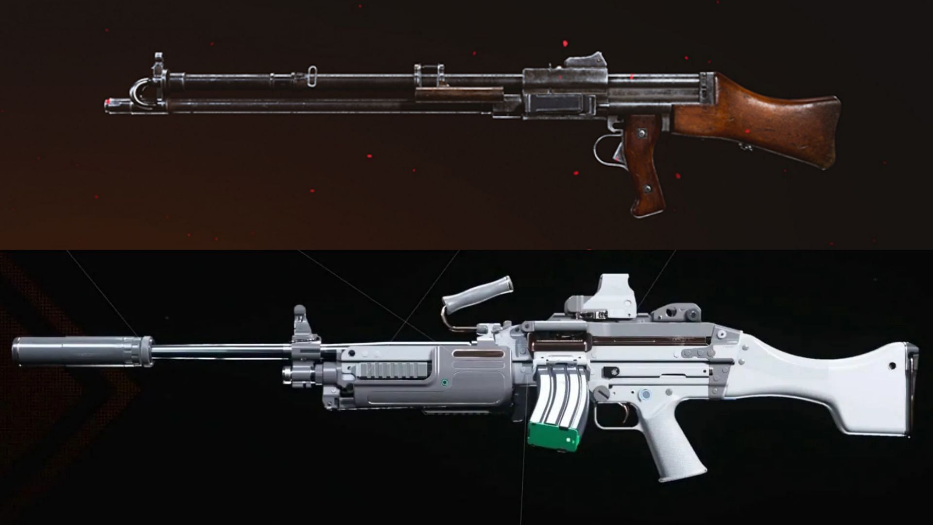 The KG M40 and the Bruen Mk9 (Image via Activision)