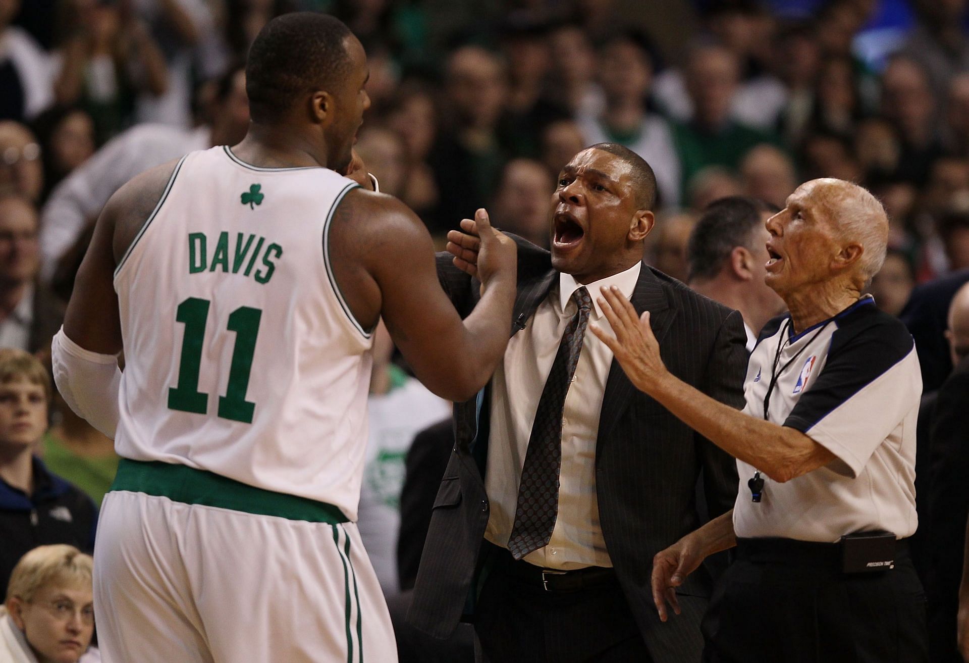 Glen Davis and Doc Rivers had a lot of problems with each other. (Image via Getty Images)