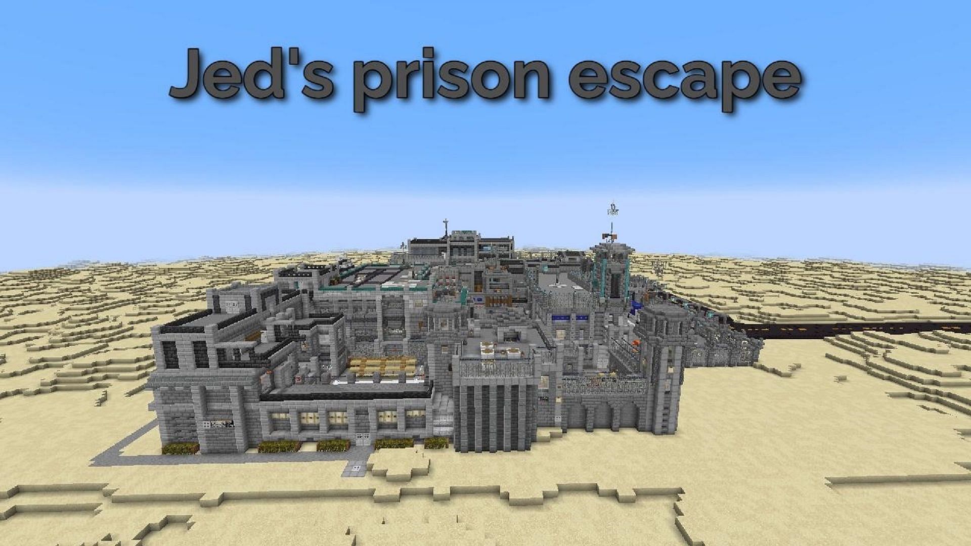 Minecraft Prison Escape Puzzle Game Maps Minecraft Bedrock