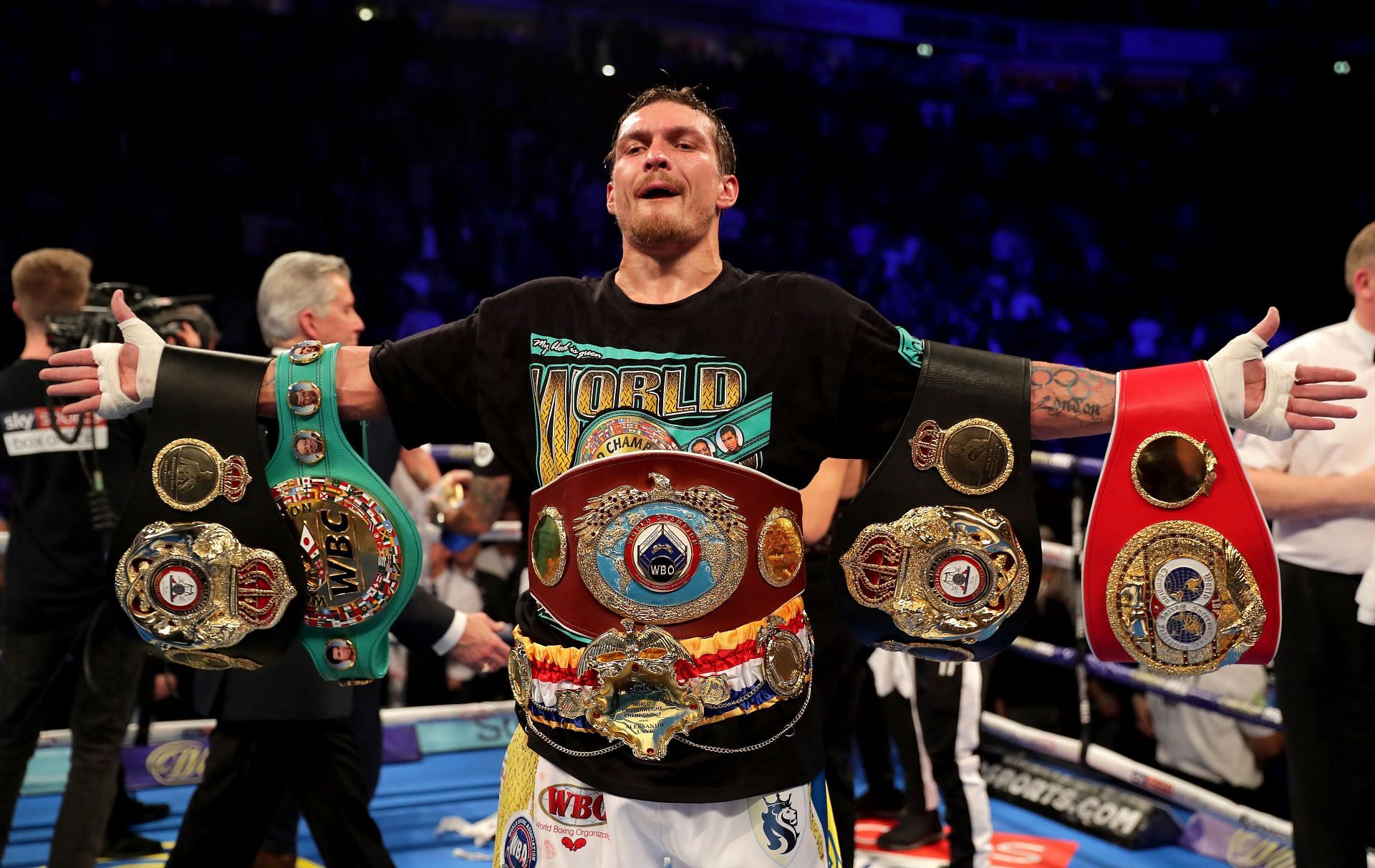 Oleksandr Usyk was once the Undisputed Cruiserweight Champion of the world