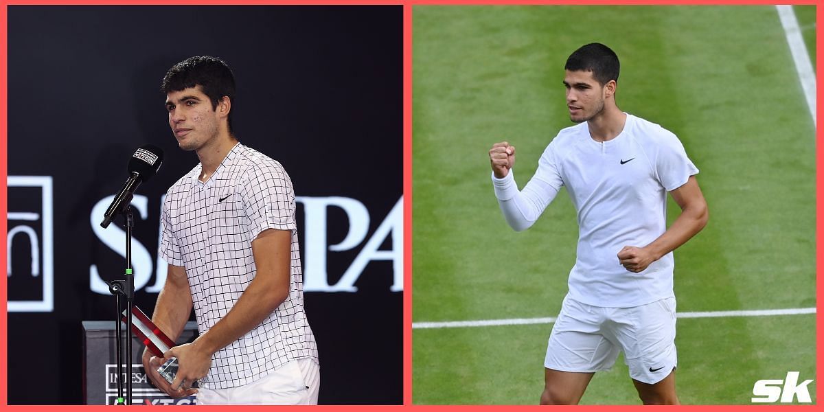 Carlos Alcaraz is through to the fourth round of the 2022 Wimbledon Championships.