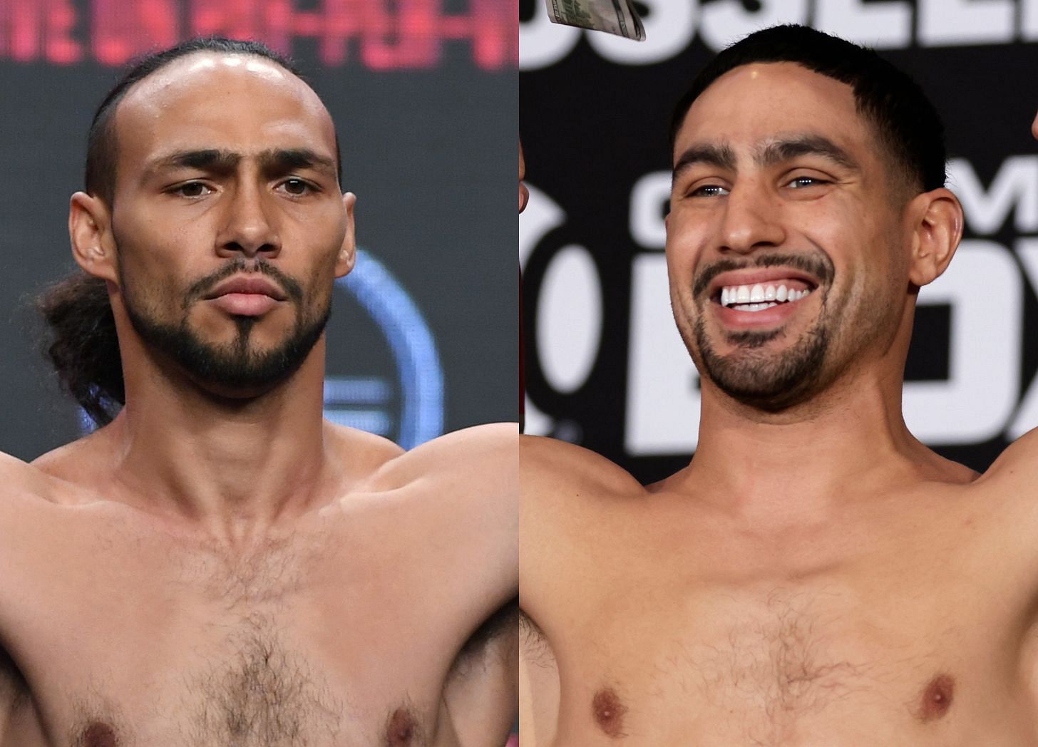 Keith Thurman (left), Danny Garcia (right)