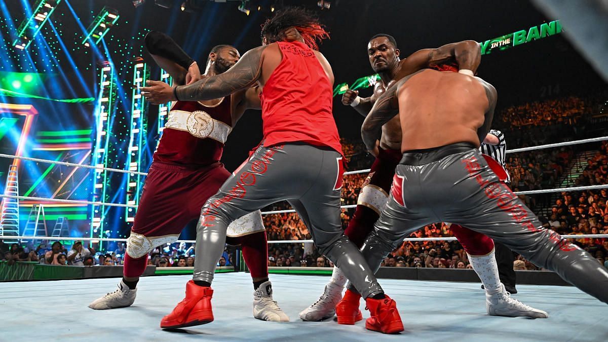 It will be difficult to top this WWE tag team match