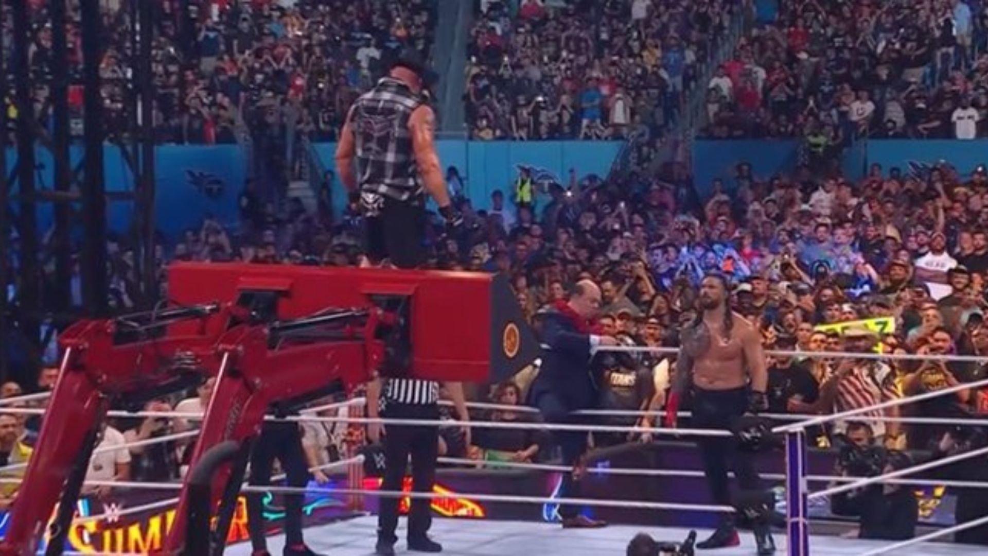 WWE 2K22 Mod Adds Brock Lesnar's SummerSlam Tractor