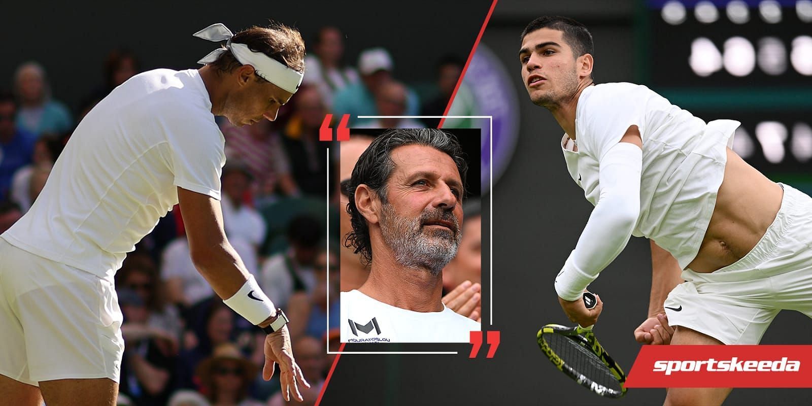 Patrick Mouratoglou compares Carlos Alcaraz to Rafael Nadal