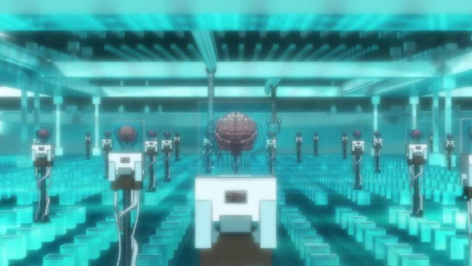 Sibyl System as seen in Psycho Pass (Image credits: Production I.G)