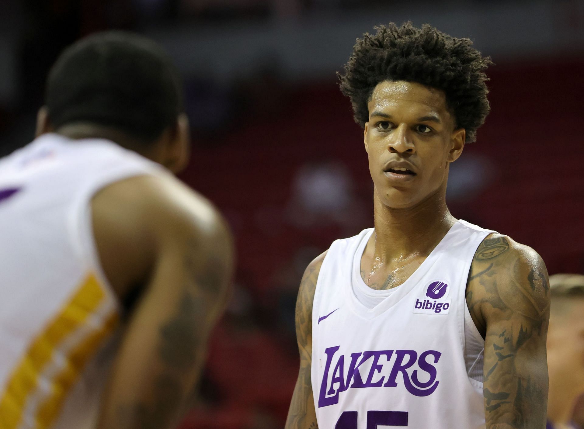 Shareef O&#039;Neal during a Summer League game