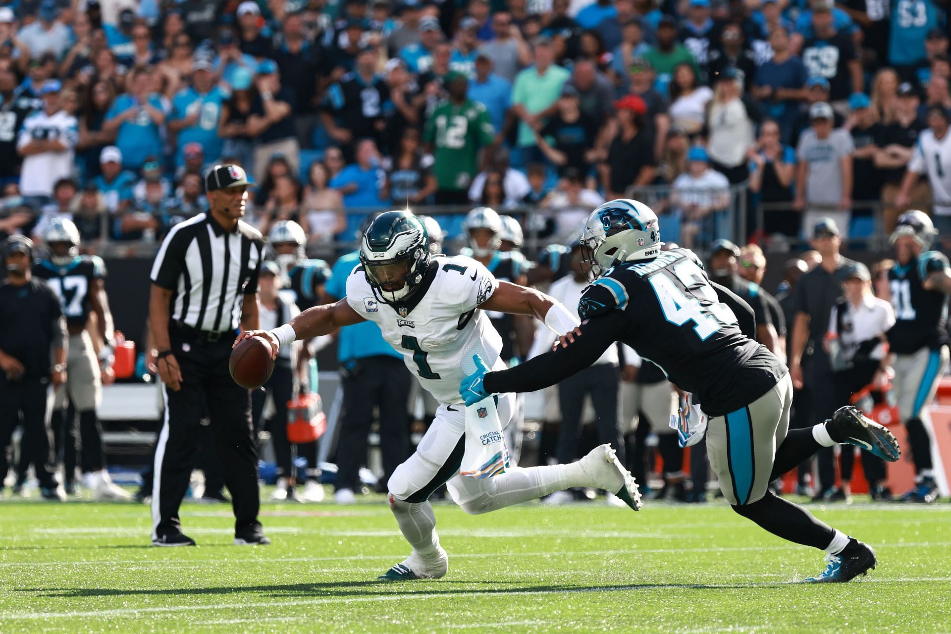 Philadelphia Eagles v Carolina Panthers