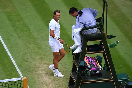 Rafael Nadal on Day Ten: The Championships - Wimbledon 2022