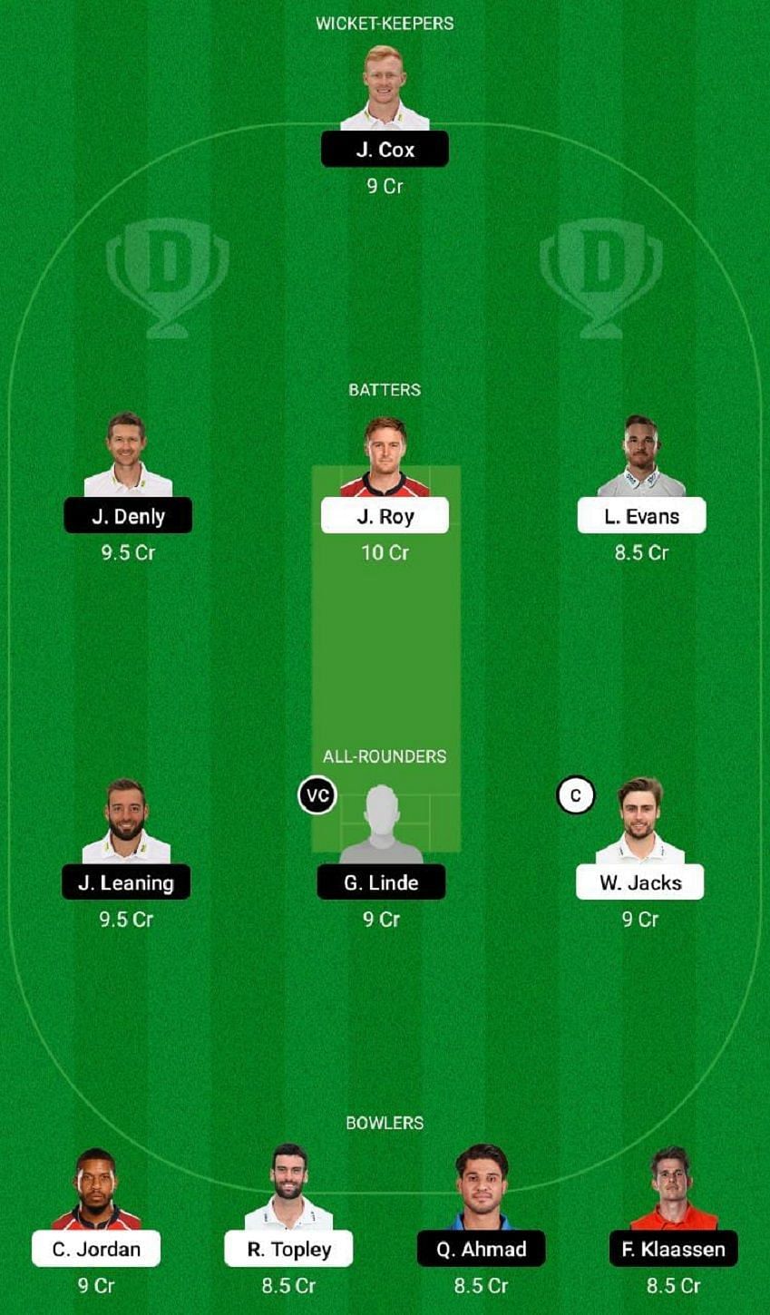 SUR vs KET Dream11 Fantasy Tip #2 - T20 Blast 2022.