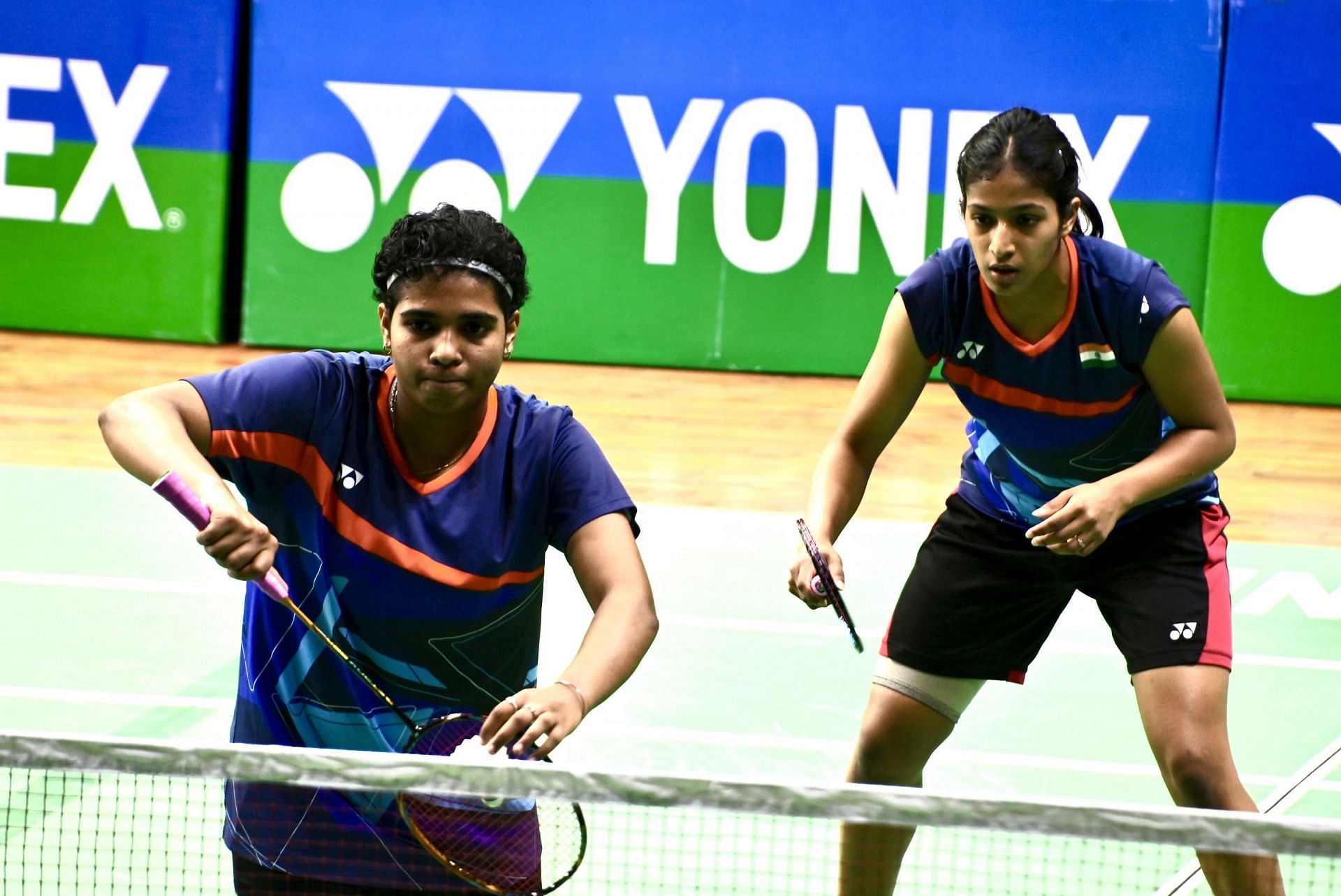 The World No. 39 pair of Gayatri Gopichand (R) and Treesa Jolly will play their maiden Commonwealth Games in Birmingham. (Pic credit: BAI)