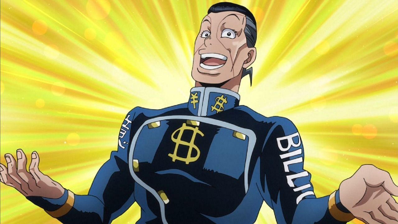 Okuyasu as seen in the JoJo&#039;s Bizarre Adventure anime (Image Credits: Hirohiko Araki/Shueisha, Viz Media, JoJo&#039;s Bizarre Adventure)