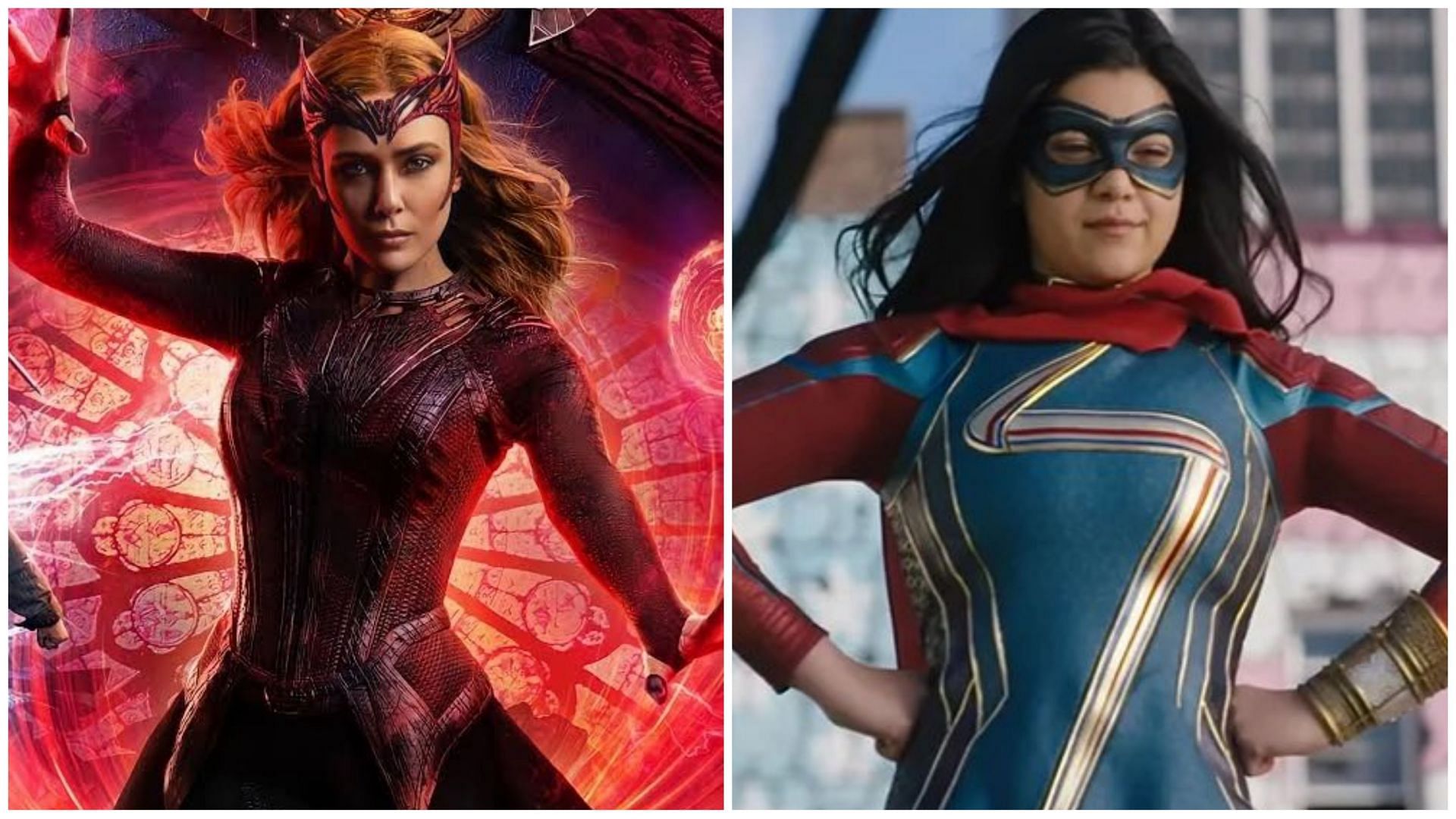 Wanda Maximoff and Kamala Khan (Images via Marvel Studios)