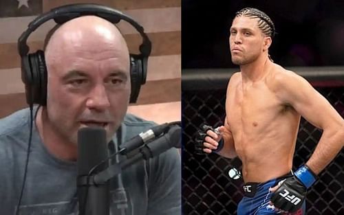 Joe Rogan (L) Brian Ortega (R) Credits: Instagram @joerogan @briantcity