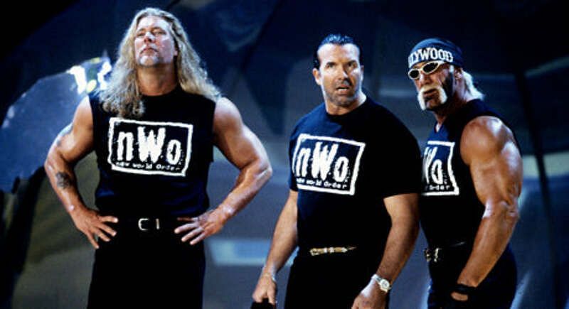 Big Daddy Cool, Scott Hall, and Hollywood Hogan