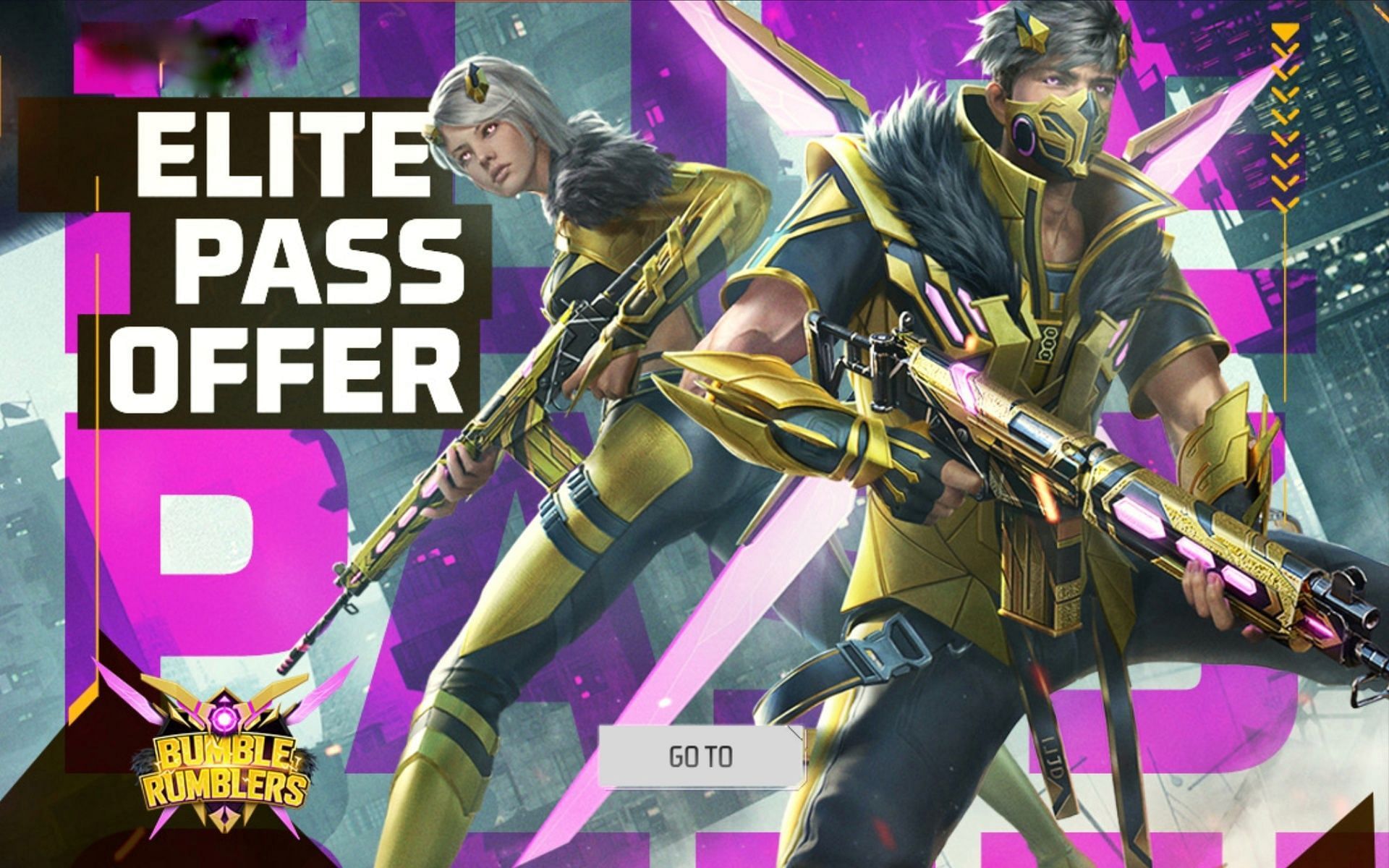 Free Fire MAX Elite Pass is available at a discount (Image via Garena)