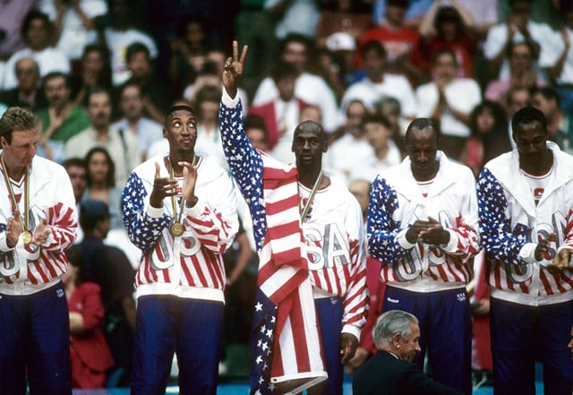 USA Men's Olympic Basketball Gold Medal Wins