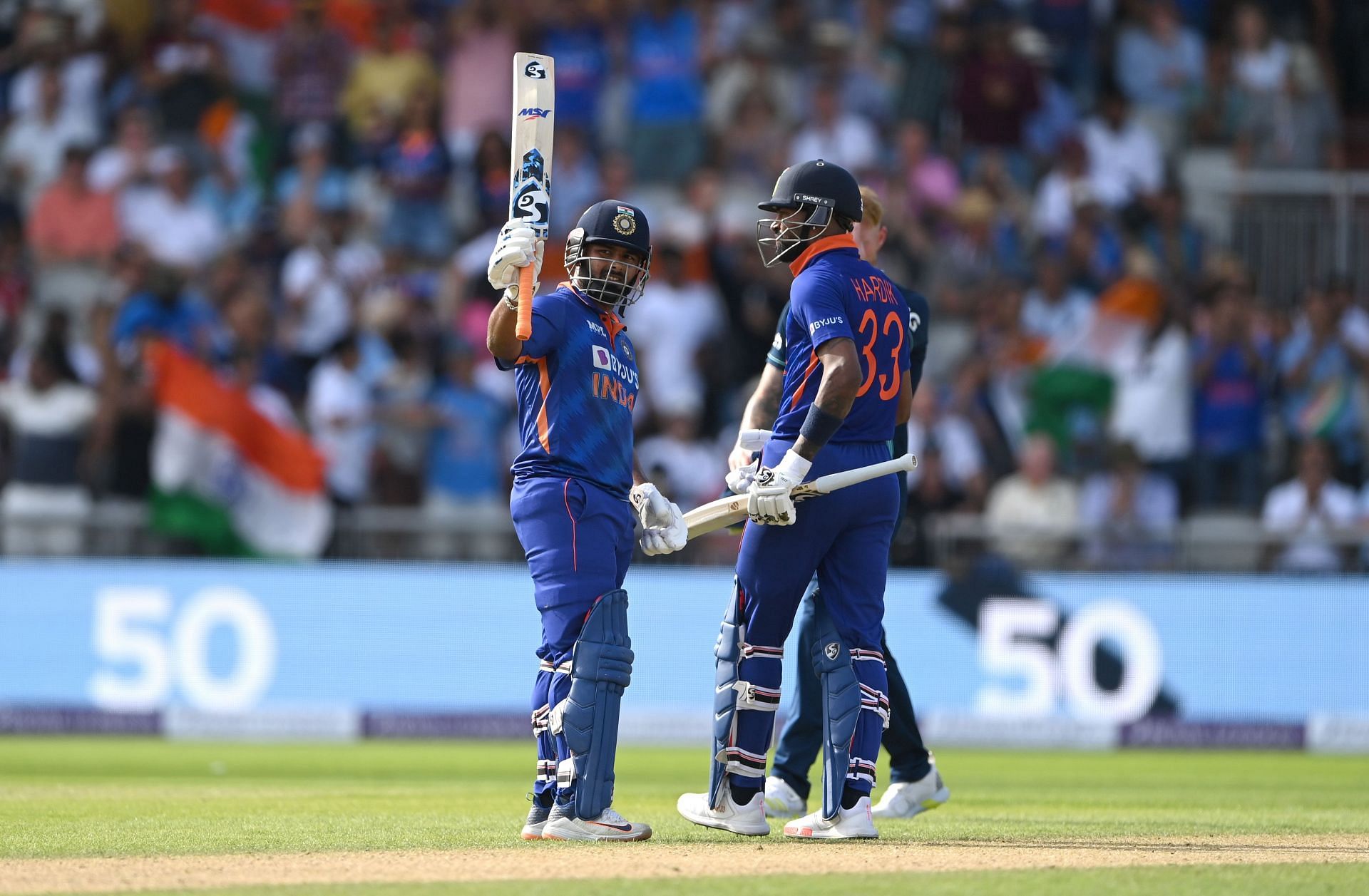 Rishabh Pant scored a match winning century against England in Manchester