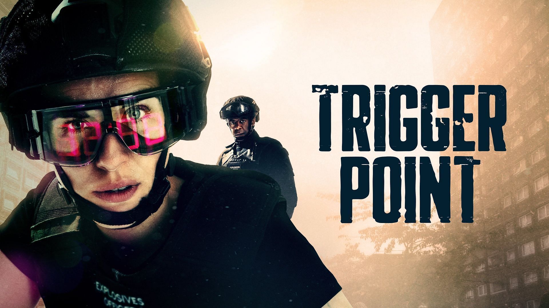 Peacock&#039;s official poster for Trigger Point (Image via Peacock)