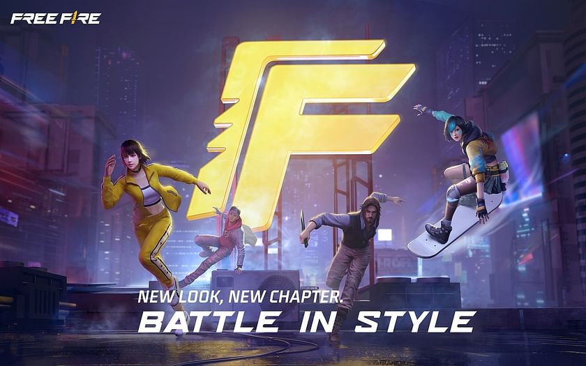 New Free Fire Look: Logo, Knife Icon, Slogan, Font, And More Revealed