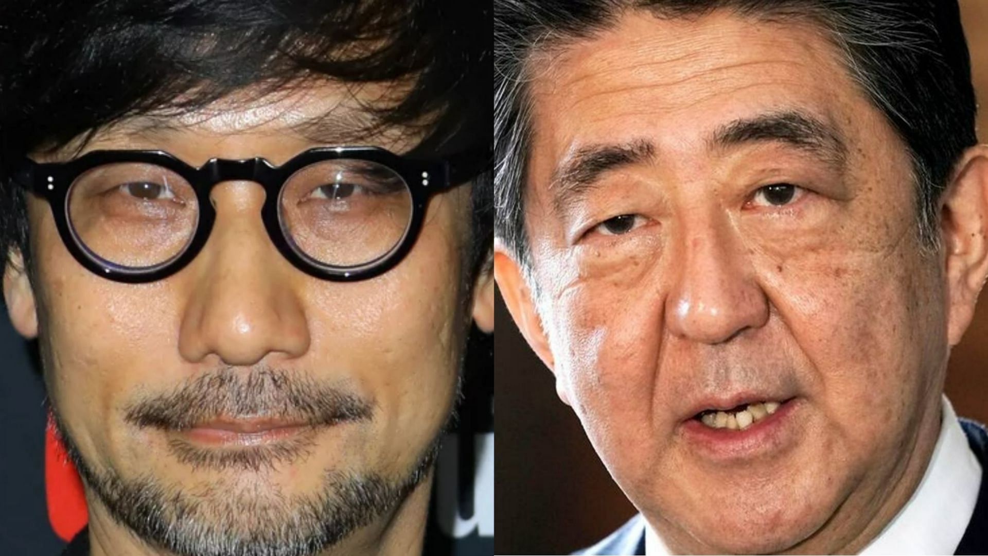 Hideo Kojima wrongly accused of killing former Japanese PM Shinzo Abe (Image via Getty Images and AP)