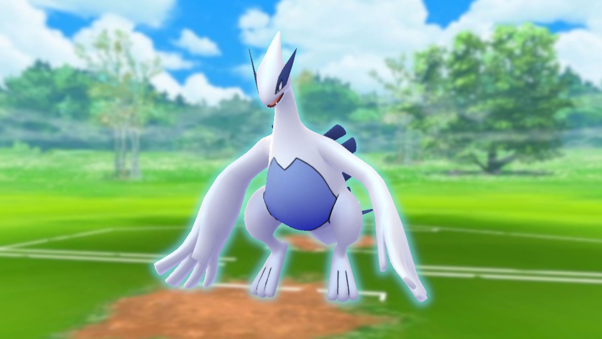 A look at Lugia in Pokemon GO (Image via Niantic)