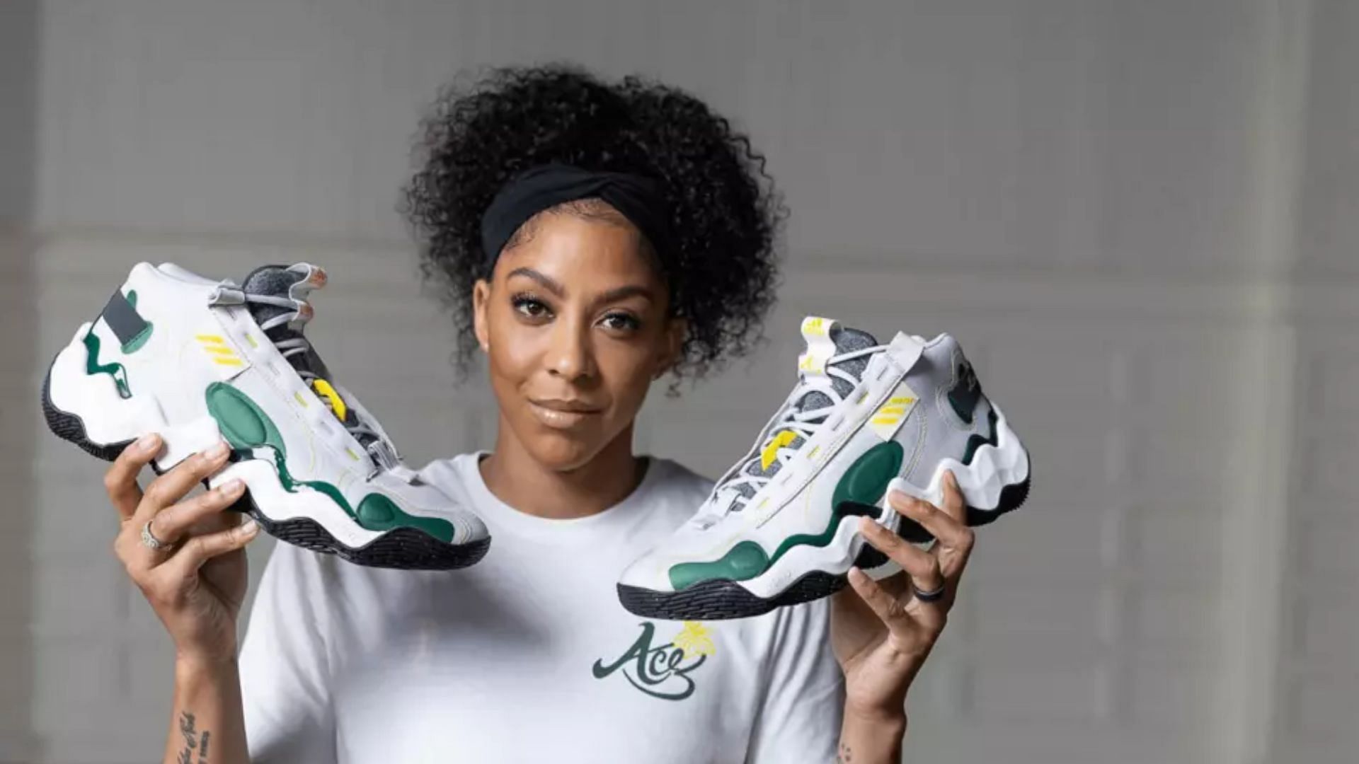Candace Parker x Adidas Exhibit B sneakers (Image via Adidas)