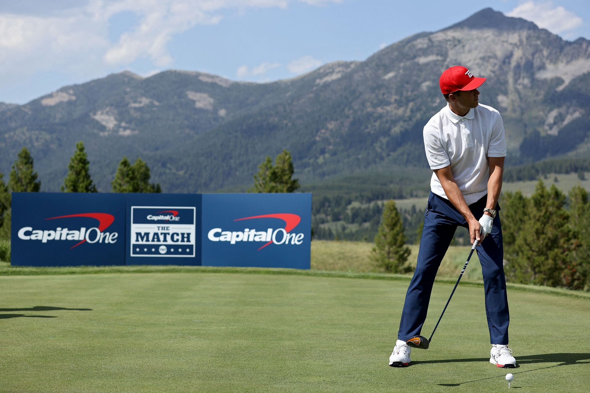 Capital One&#039;s The Match Tees Off