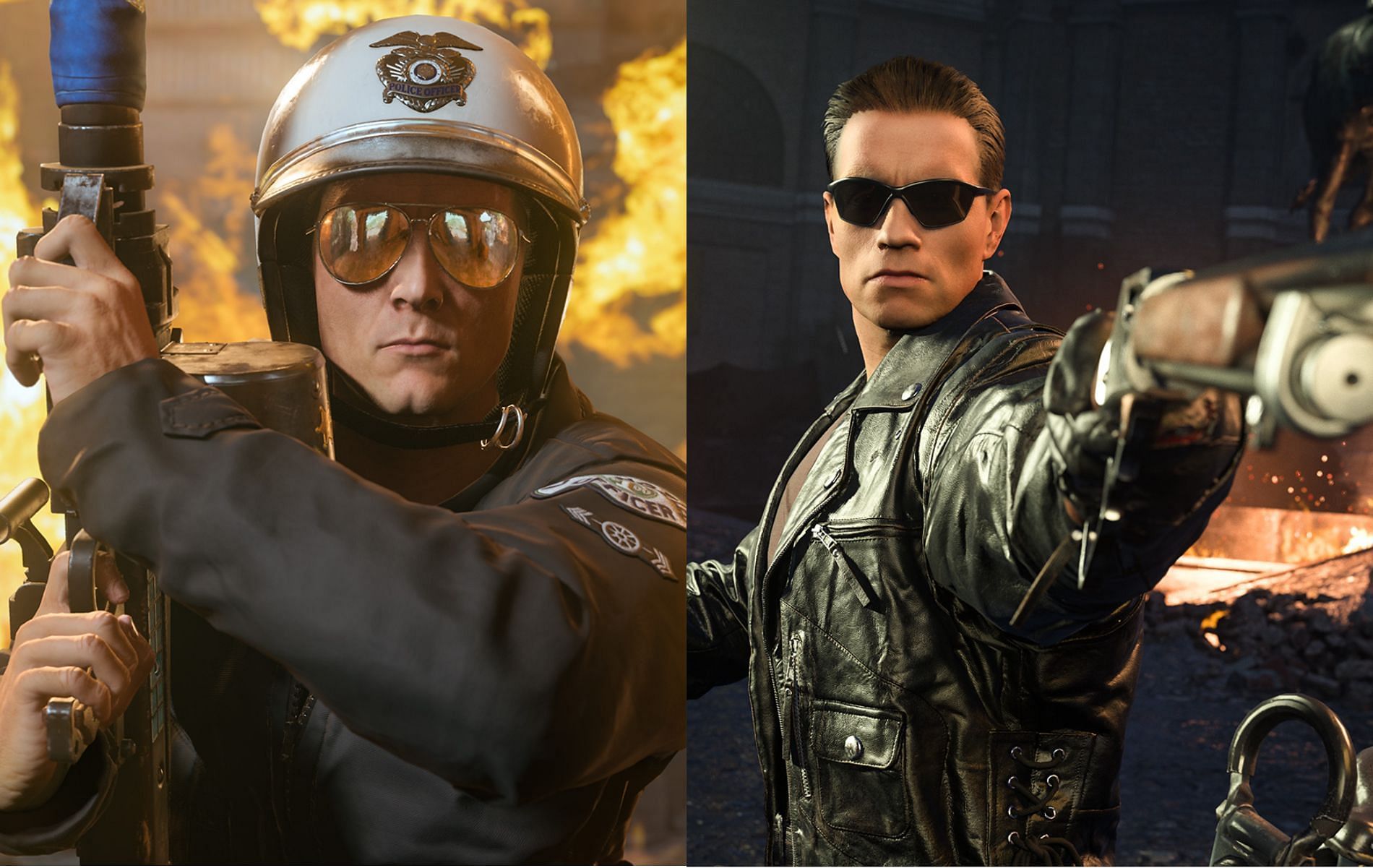 Call of Duty x Terminator crossover bundle arriving in Warzone and Vanguard soon (Images via Activision)