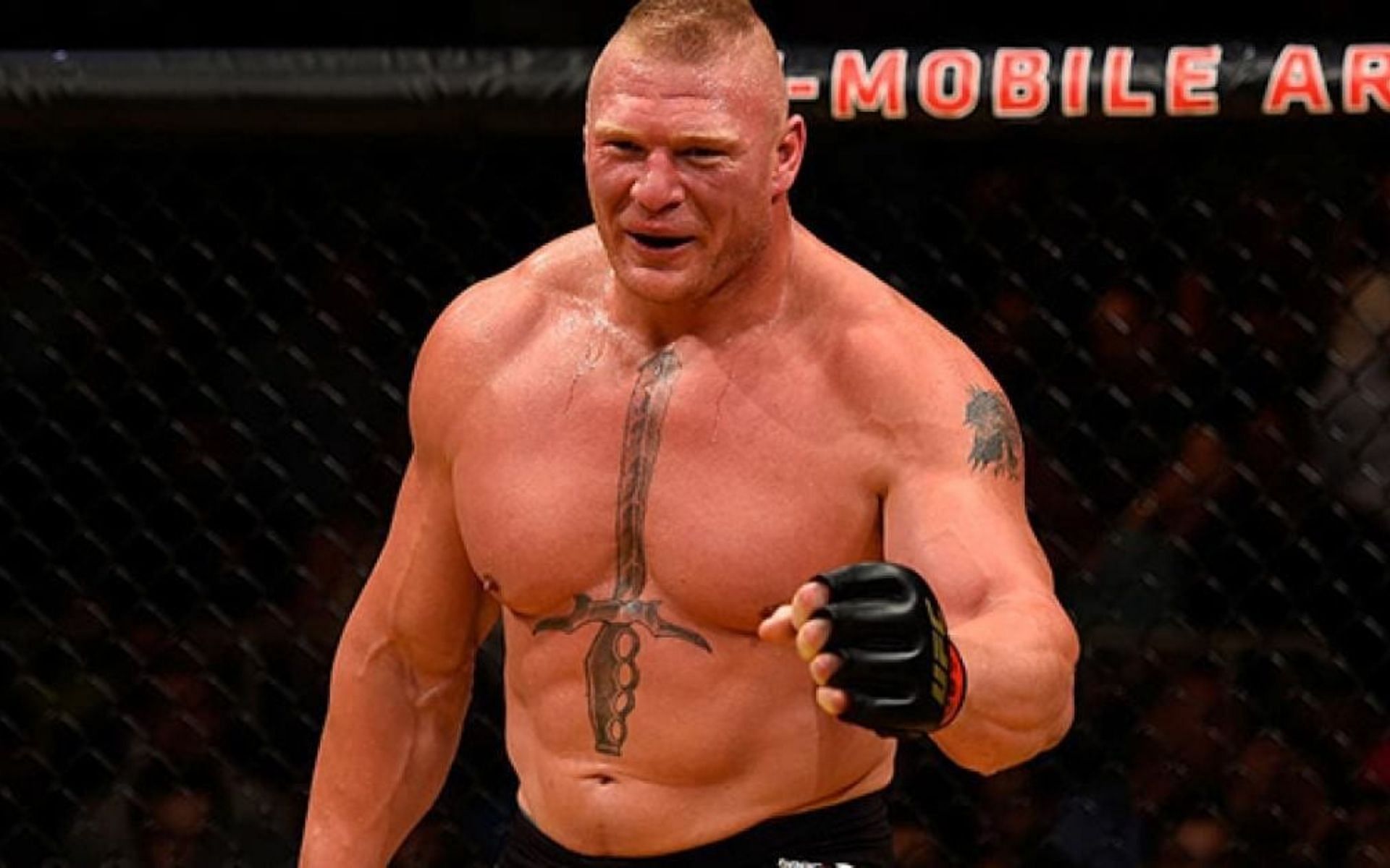 Brock Lesnar arguably did not deserve his 2008 shot at the heavyweight title