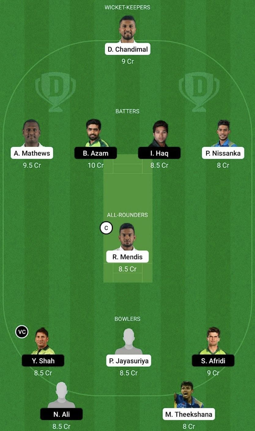 SL vs PAK Dream11 Fantasy Tip #2 - 1st Test.