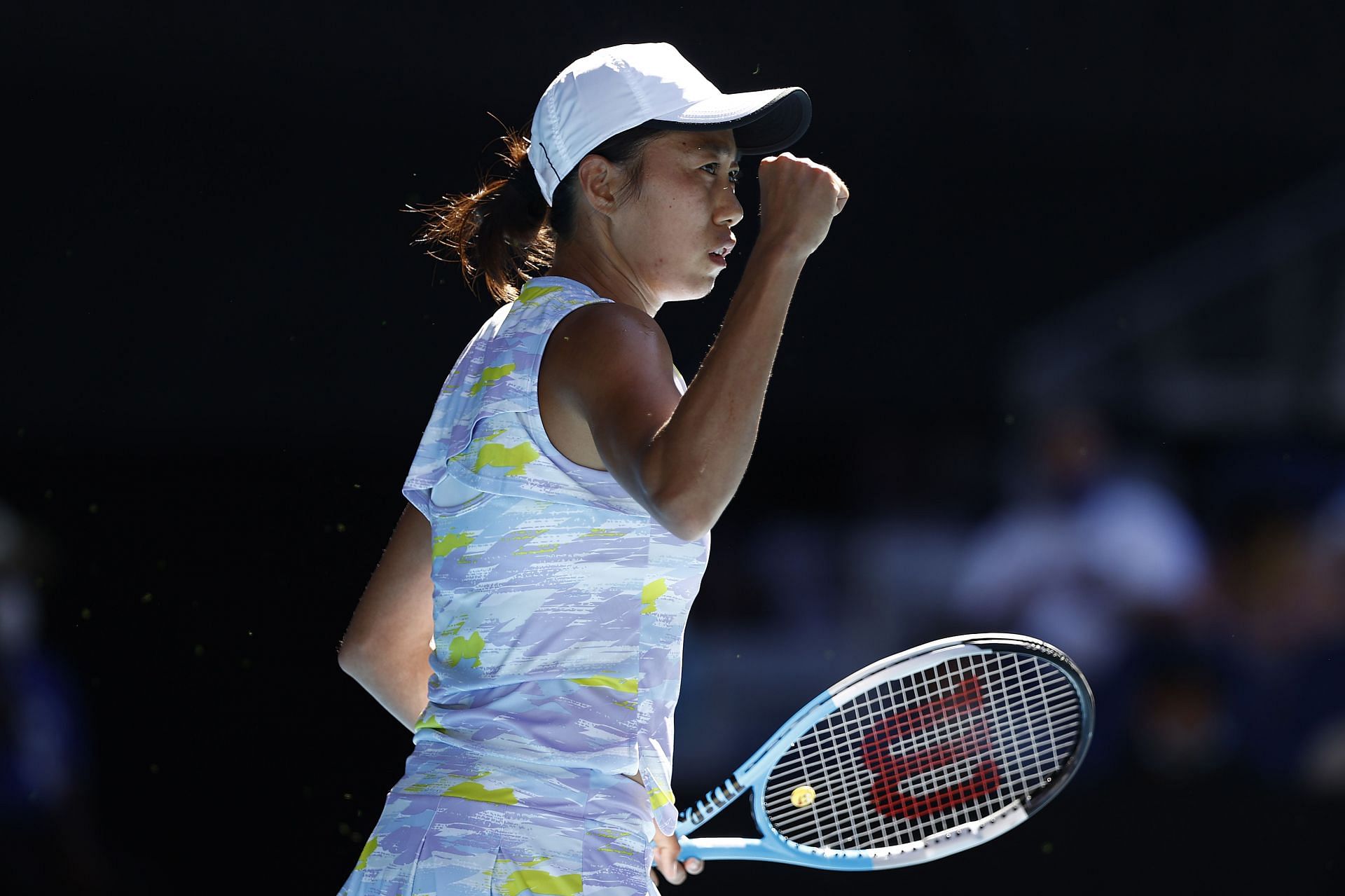 Zhang Shuai at the 2022 Australian Open.